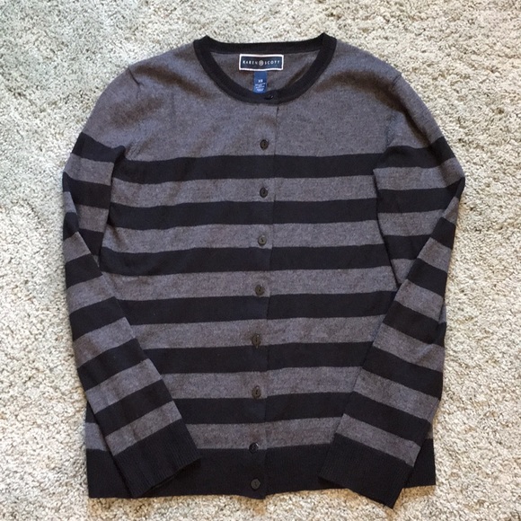 Karen Scott Striped Cardigan, XS - Picture 6 of 8